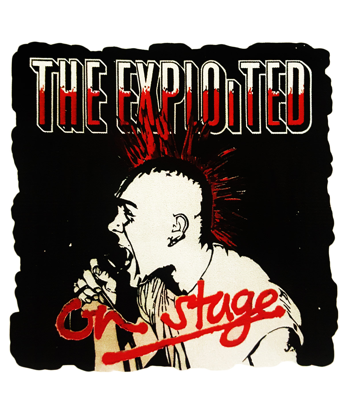 Наклейка-стикер The Exploited - фото 1 - rockbunker.ru
