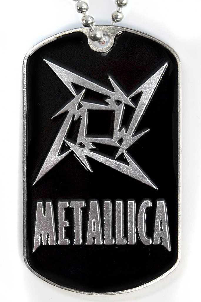Жетон армейский Metallica - фото 1 - rockbunker.ru