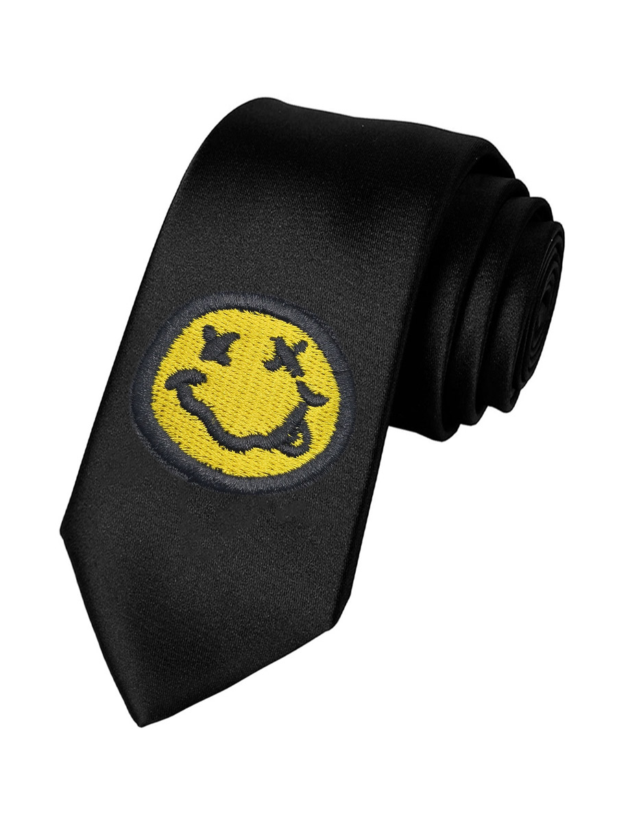 Галстук Nirvana - фото 1 - rockbunker.ru