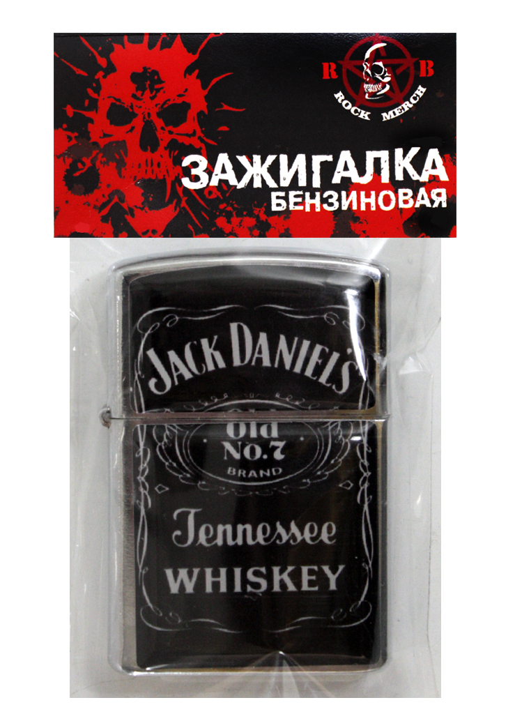 Зажигалка RockMerch Jack Daniels - фото 2 - rockbunker.ru
