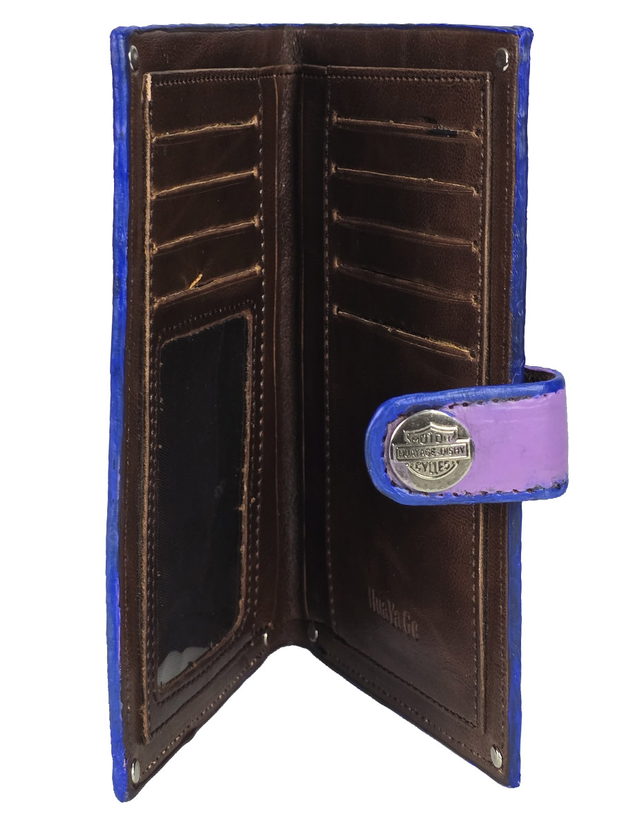 Кошелек кастомный Слёзы - фото 3 - rockbunker.ru