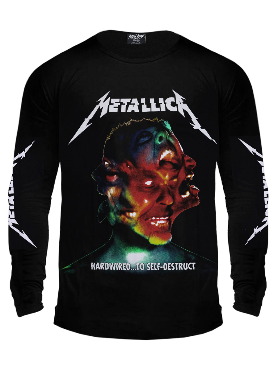Лонгслив Rock Eagle Metallica - фото 1 - rockbunker.ru