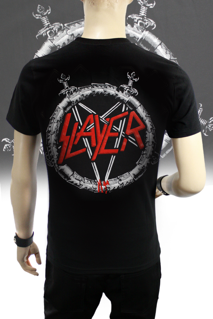 Футболка Slayer - фото 2 - rockbunker.ru