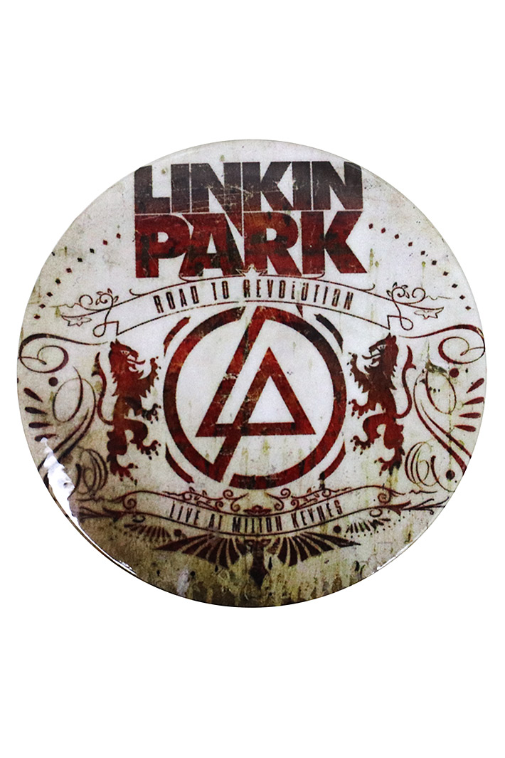 Значок RockMerch Linkin Park Road to revolution - фото 1 - rockbunker.ru