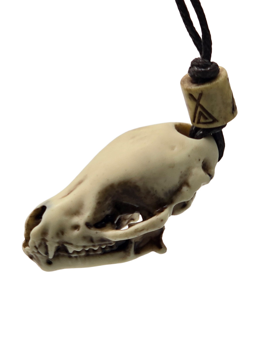 Кулон Череп Летучей Мыши - фото 2 - rockbunker.ru