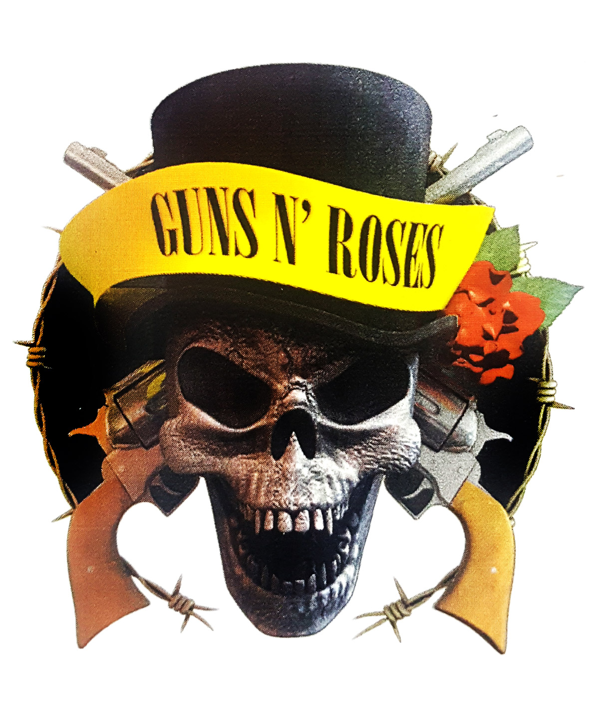 Наклейка-стикер Guns N Roses - фото 1 - rockbunker.ru