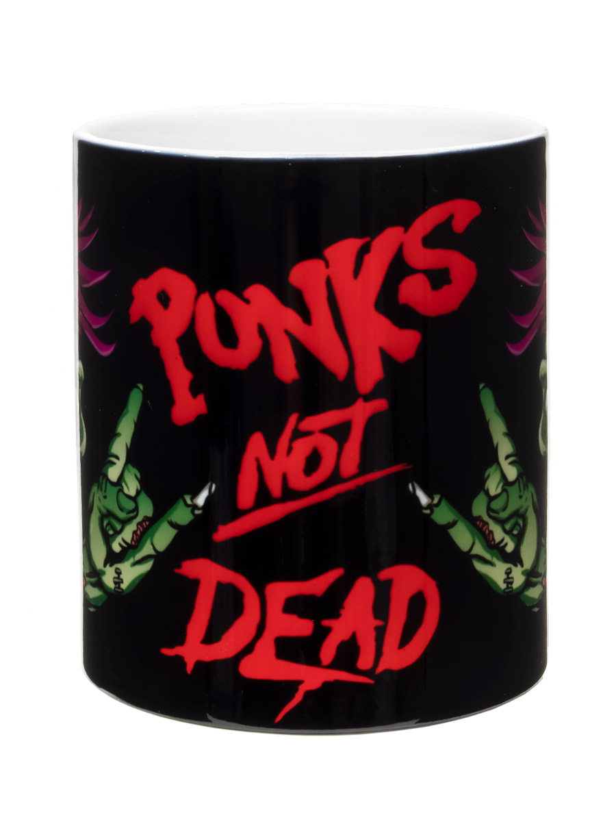 Кружка Punks Not Dead - фото 3 - rockbunker.ru