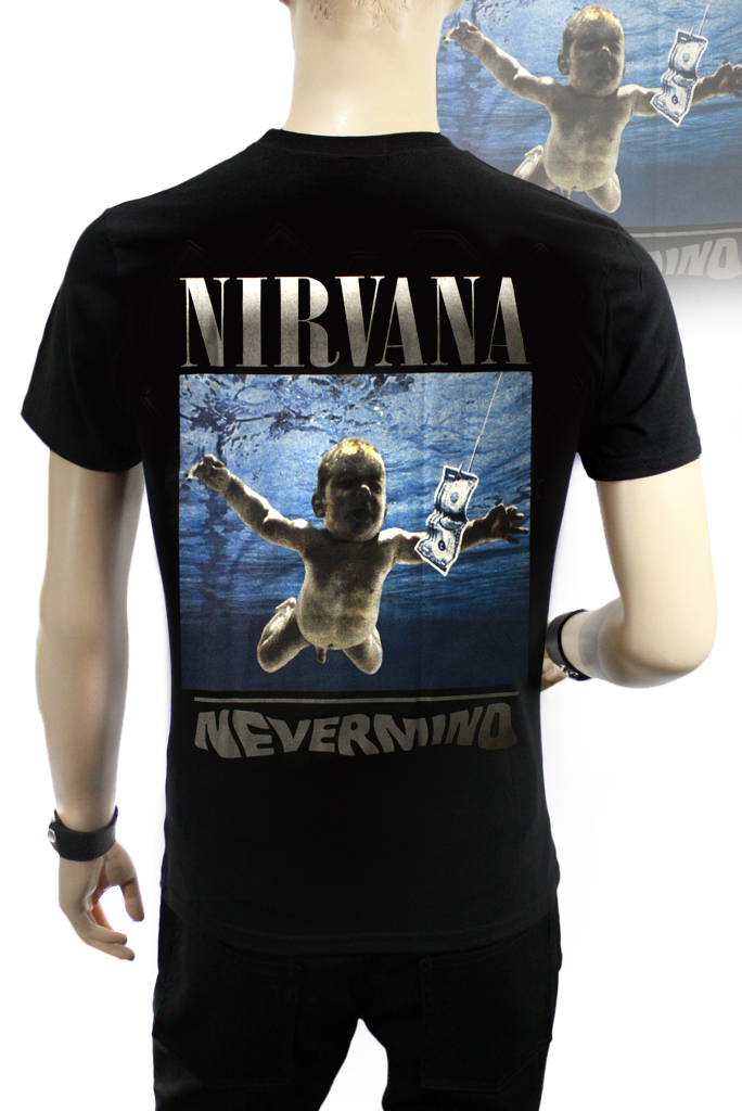 Футболка Nirvana Nevermind - фото 2 - rockbunker.ru