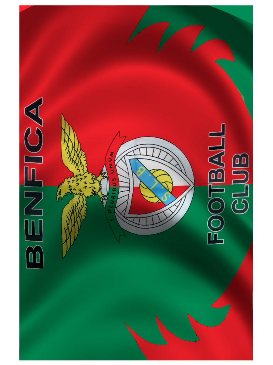Флаг Benfica Football Club - фото 1 - rockbunker.ru