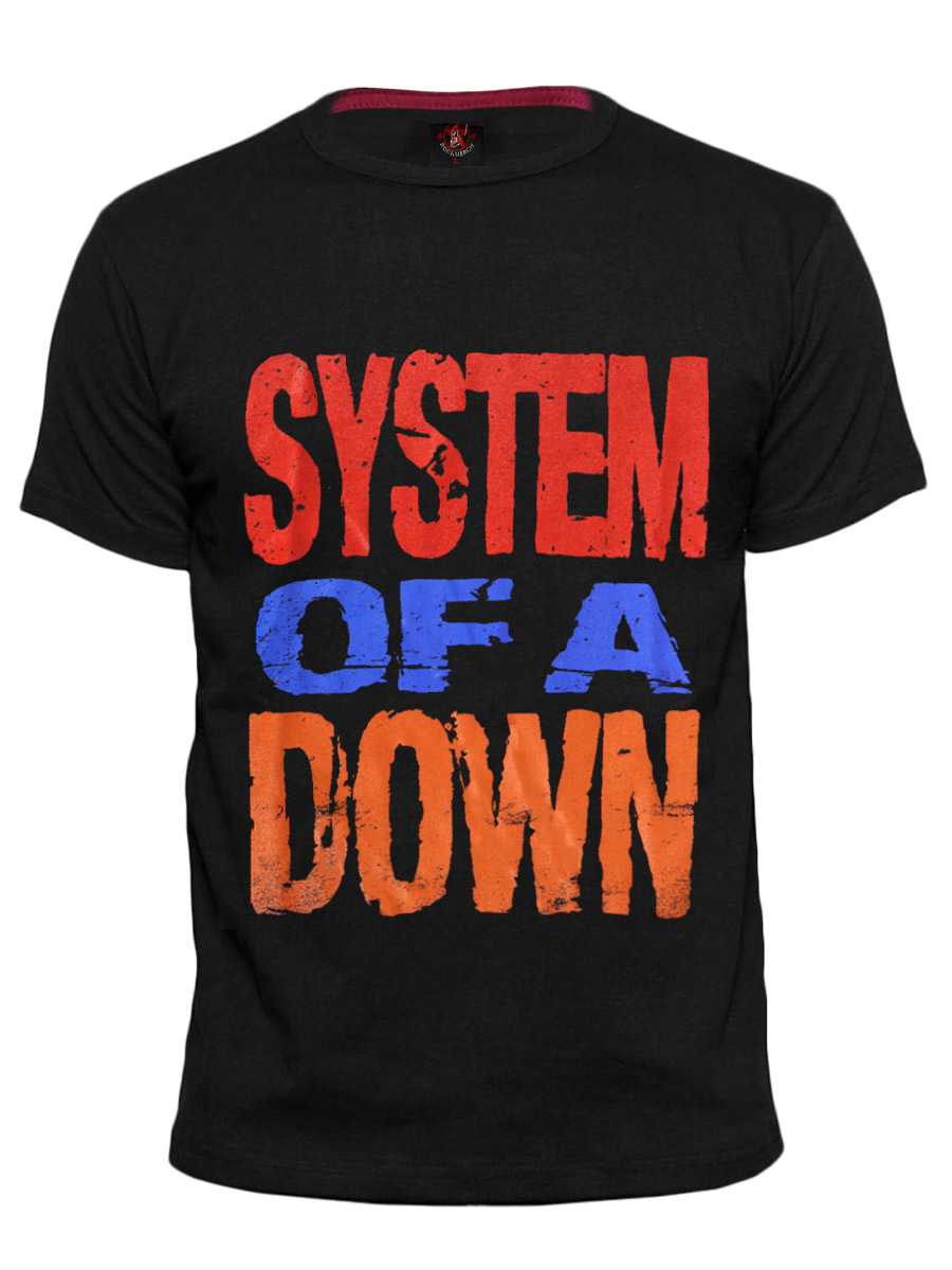 Футболка RockMerch System Of A Down - фото 1 - rockbunker.ru