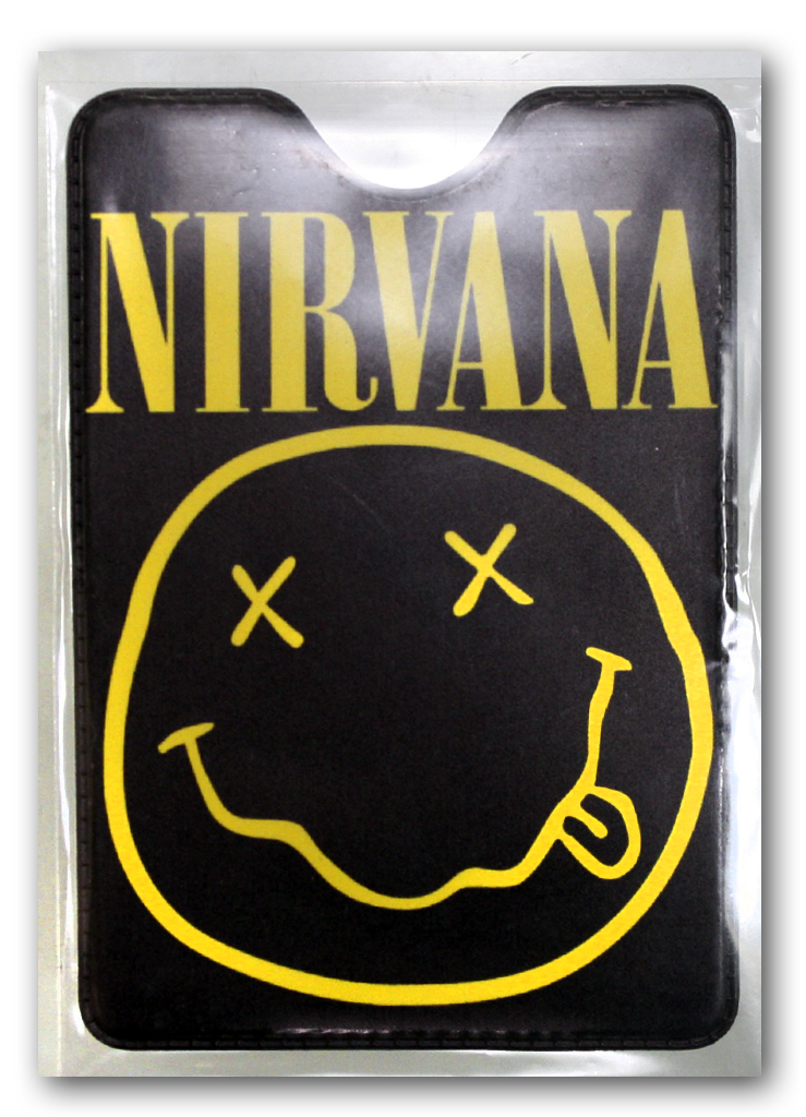 Обложка для проездного RockMerch Nirvana - фото 2 - rockbunker.ru