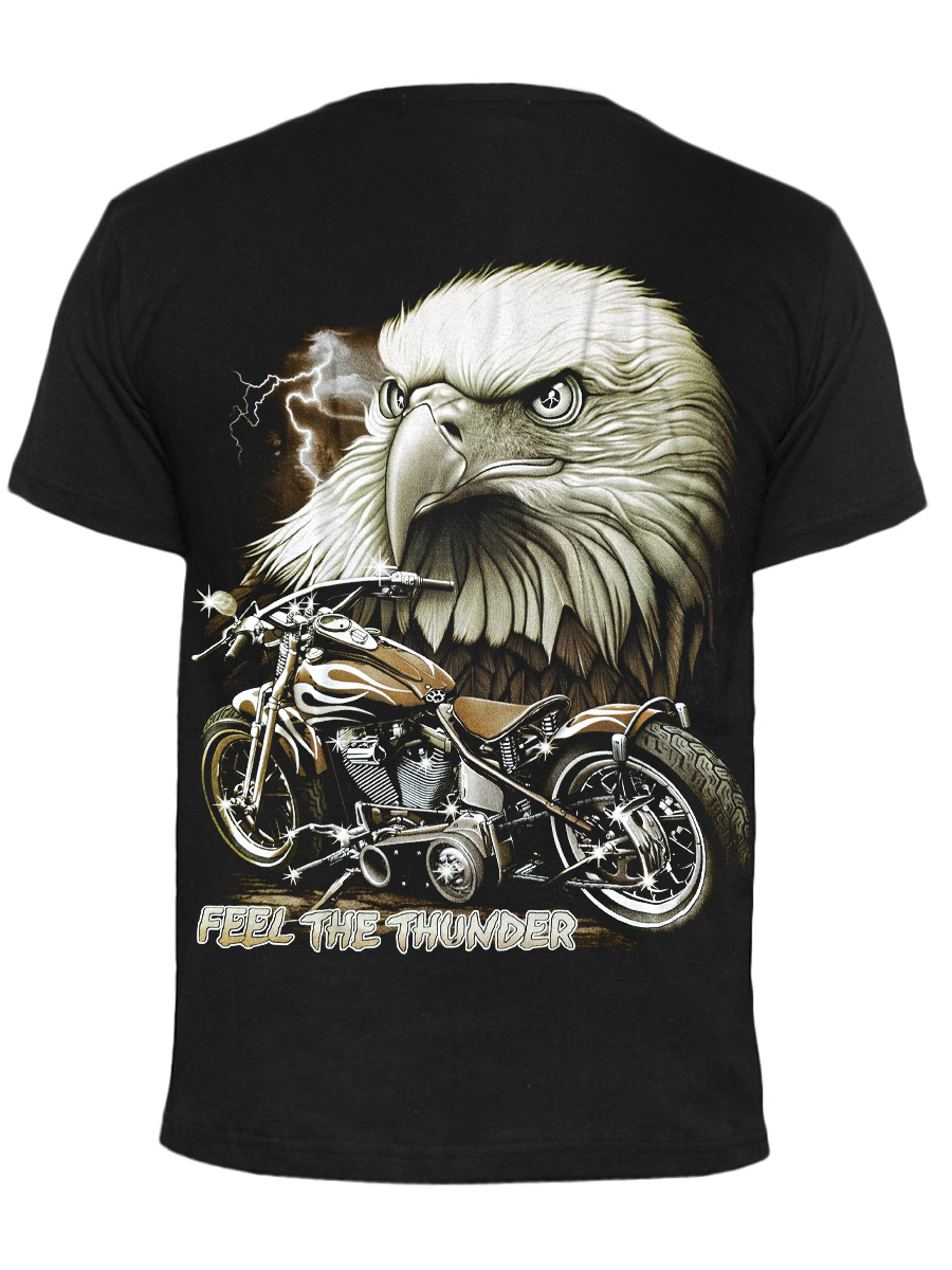 Футболка Rock Eagle Feel The Thunder - фото 2 - rockbunker.ru