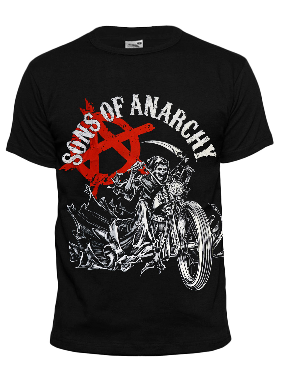 Футболка Sons Of Anarchy - фото 1 - rockbunker.ru
