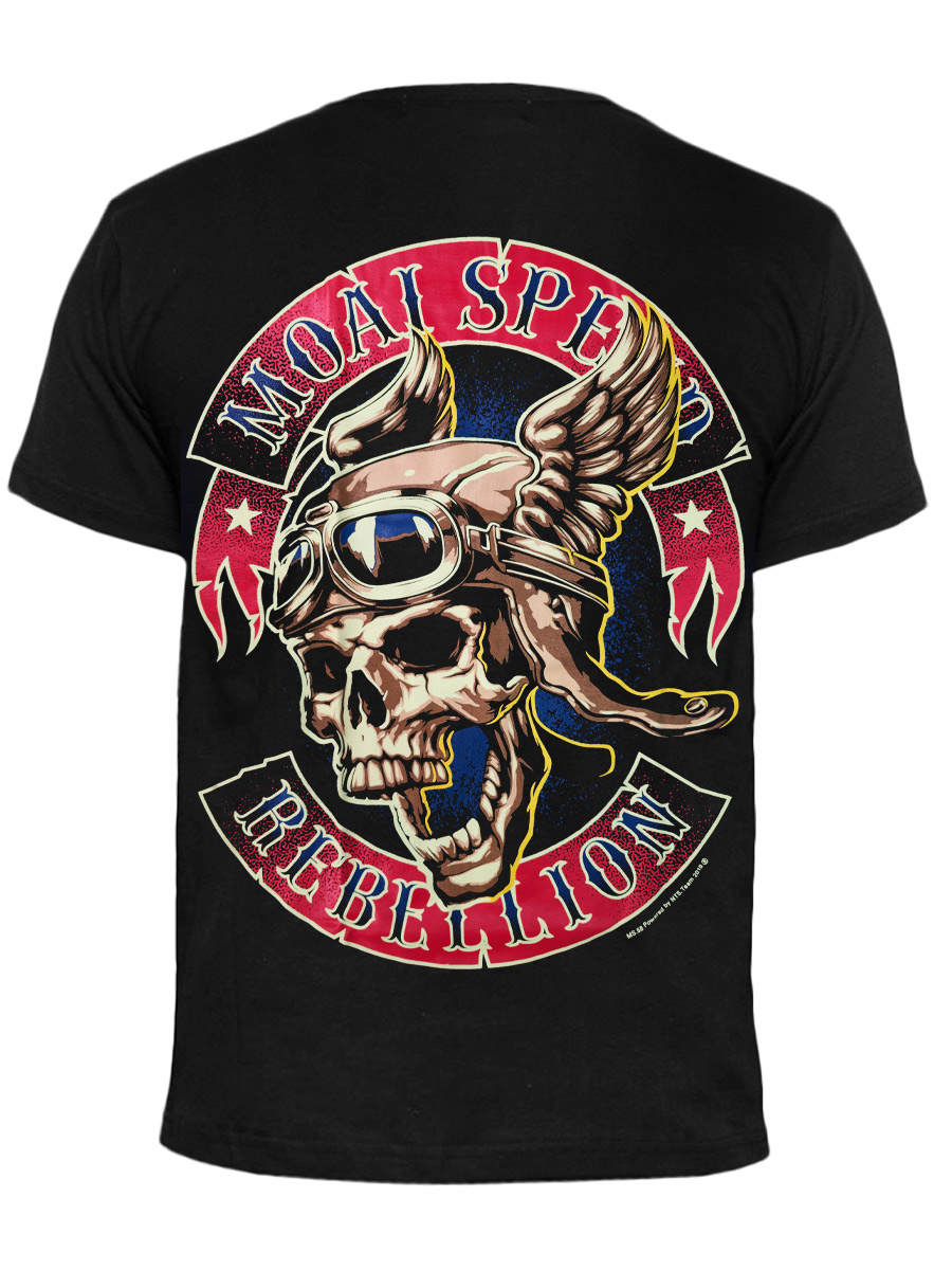 Футболка Moai Speed Rebel Lion - фото 1 - rockbunker.ru