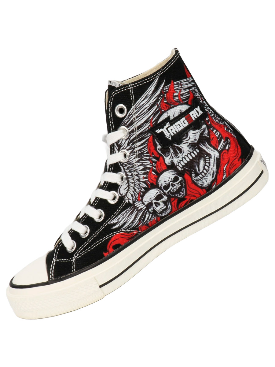 Кеды Triggerix 8 блоков RedSkull - фото 3 - rockbunker.ru