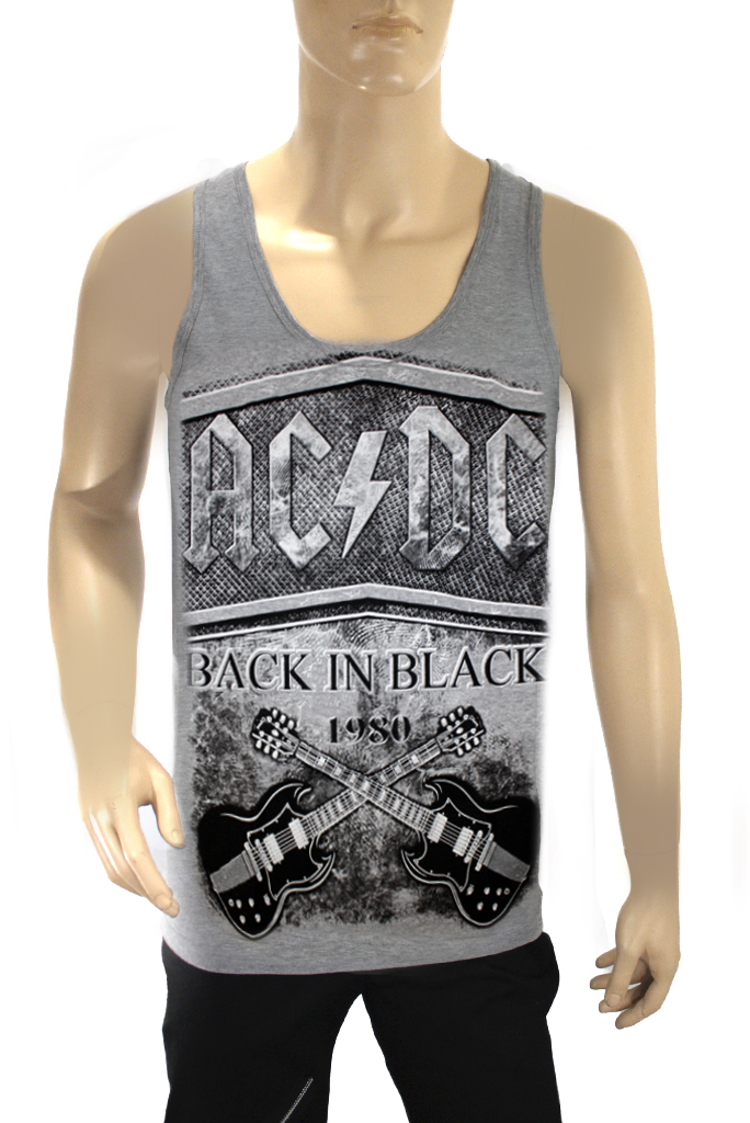 Майка AC DC Back In Black - фото 1 - rockbunker.ru