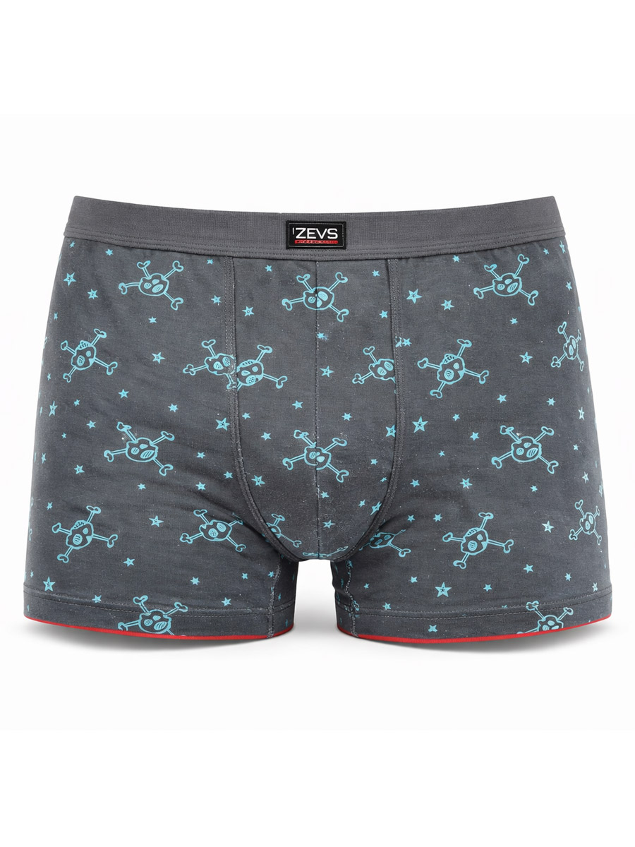 Трусы Роджер темно-серые - фото 1 - rockbunker.ru