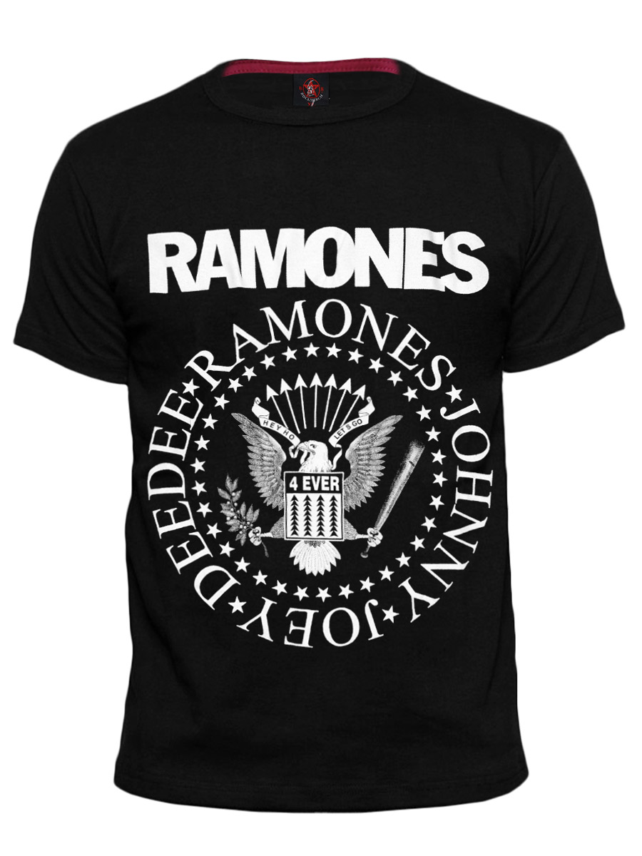Футболка RockMerch Ramones - фото 1 - rockbunker.ru