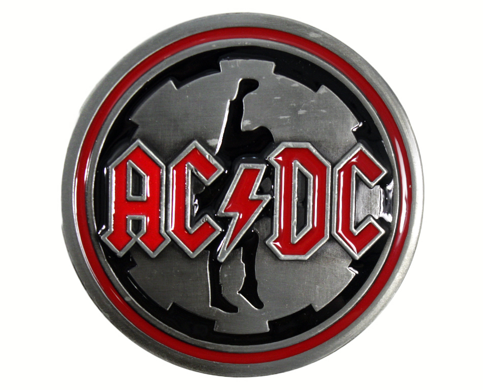Пряжка AC DC Angus Young - фото 1 - rockbunker.ru