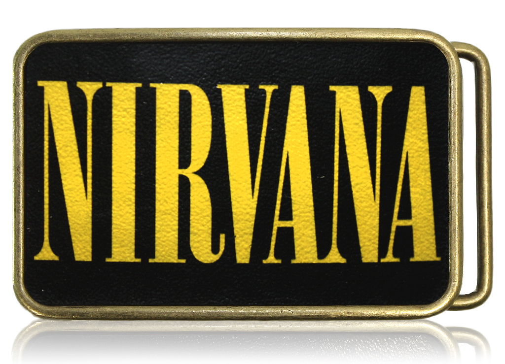 Пряжка RockMerch Nirvana - фото 1 - rockbunker.ru