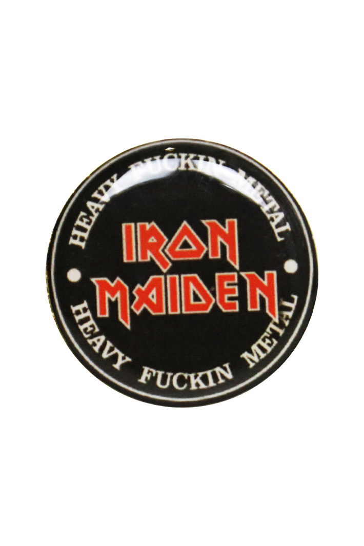 Значок RockMerch Iron Maiden - фото 1 - rockbunker.ru