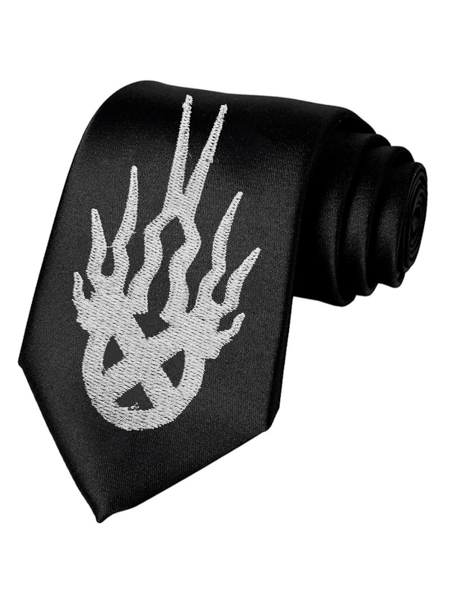 Галстук Static-X - фото 1 - rockbunker.ru