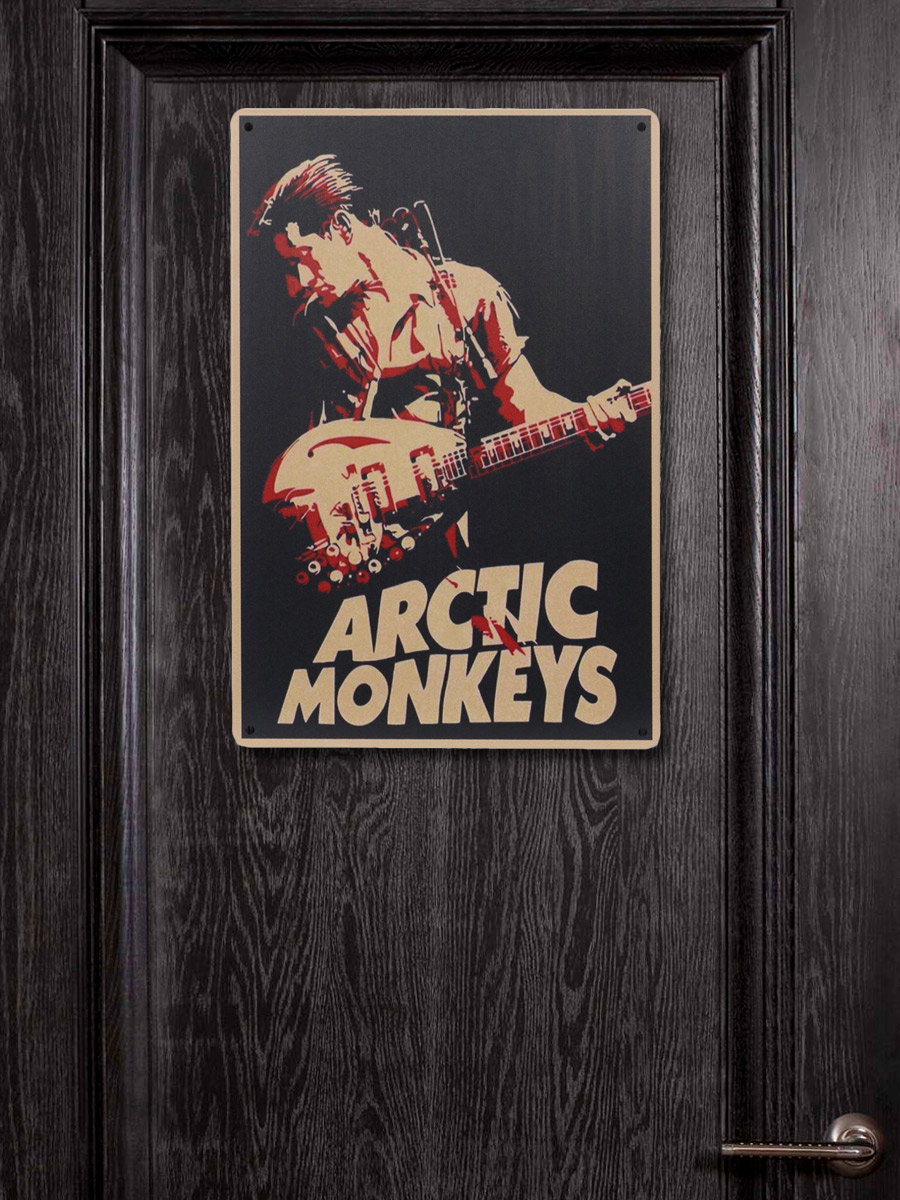 Табличка Arctic Monkeys - фото 3 - rockbunker.ru