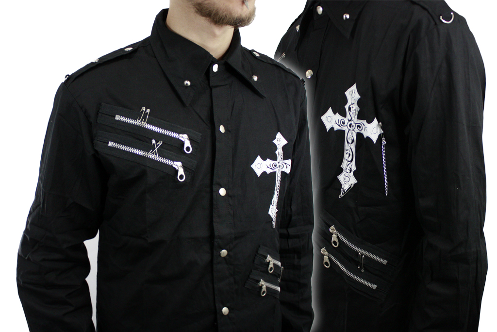 Рубашка Punk Desing - фото 3 - rockbunker.ru