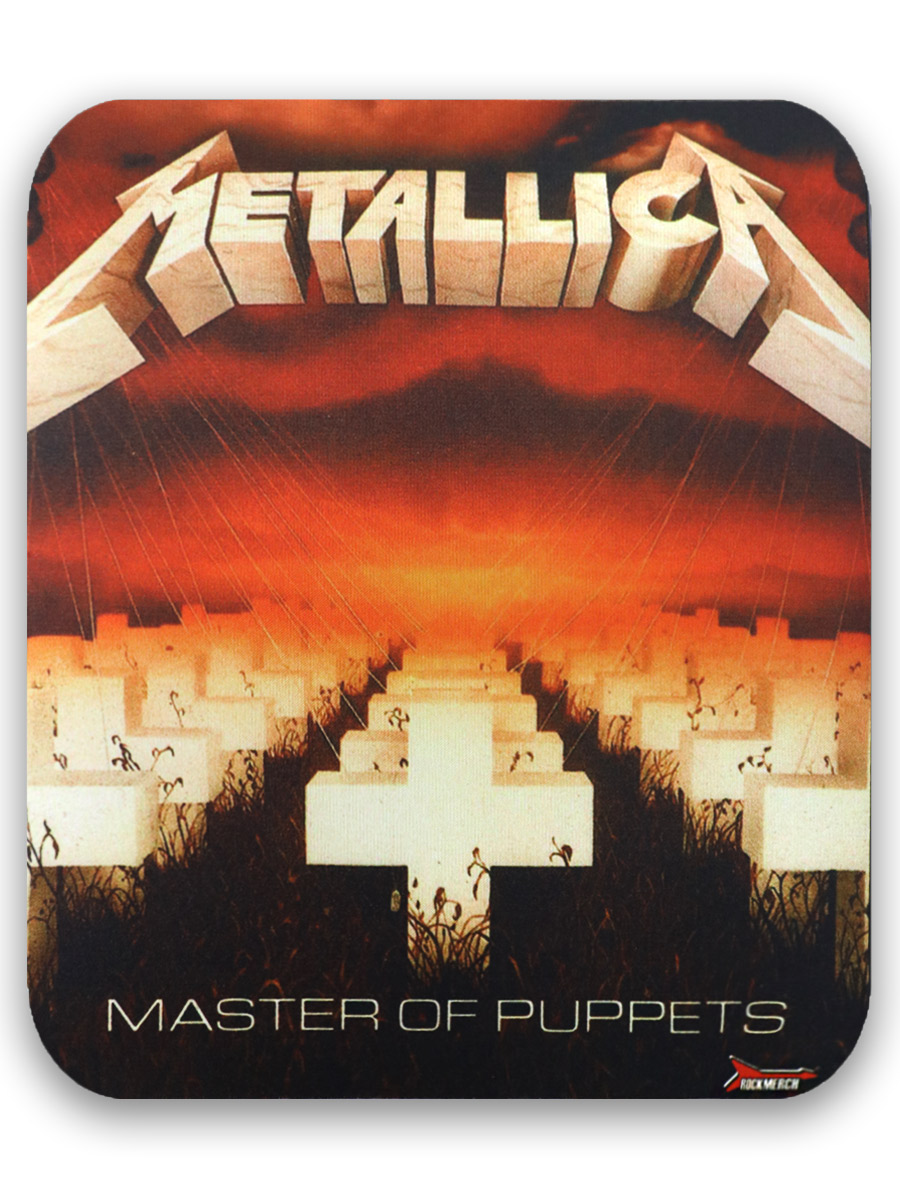 Коврик для мыши Metallica Master of Puppets - фото 2 - rockbunker.ru