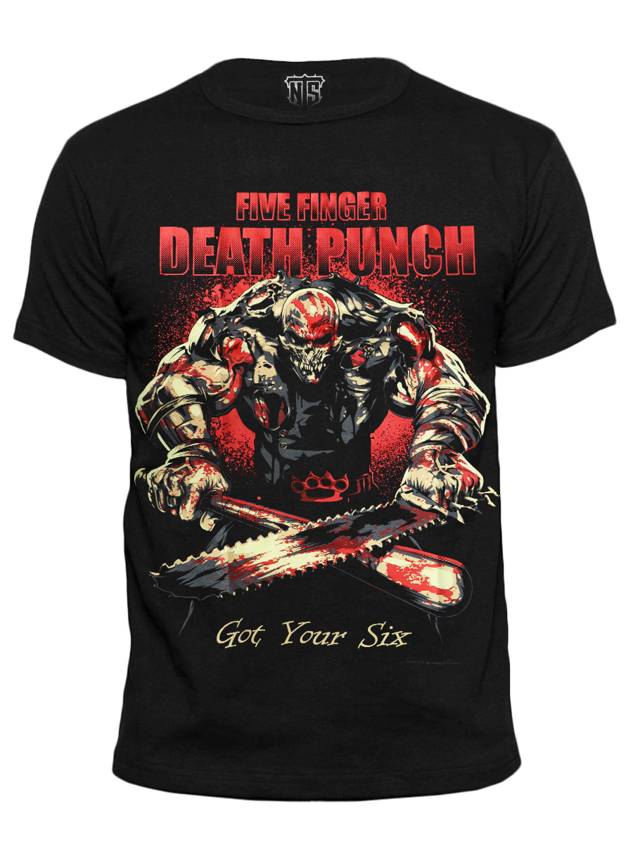 Футболка New Type System Five Finger Death Punch - фото 1 - rockbunker.ru