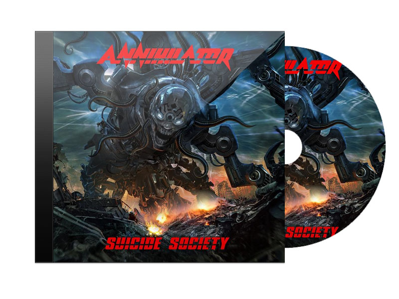 CD Диск Annihilator Suicide Society - фото 1 - rockbunker.ru