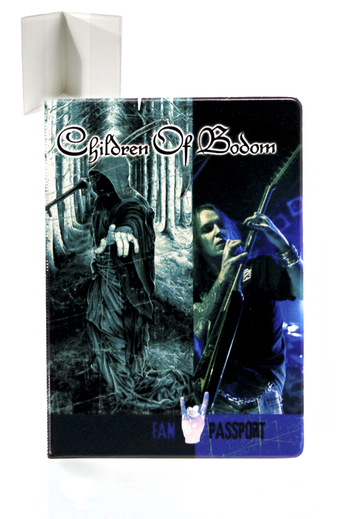 Обложка на паспорт RockMerch Children of Bodom - фото 1 - rockbunker.ru