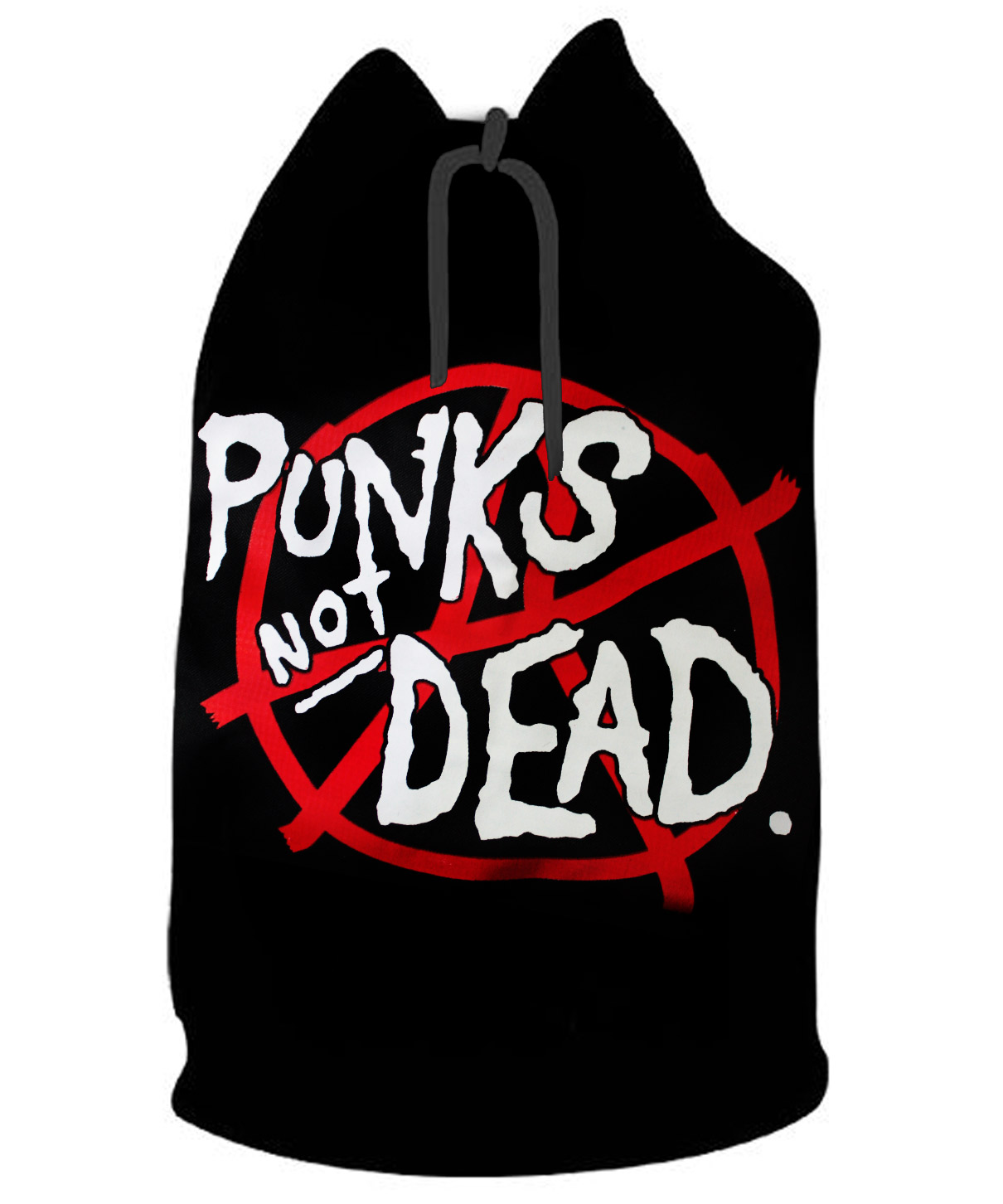 Торба Punks Not Dead текстильная - фото 1 - rockbunker.ru