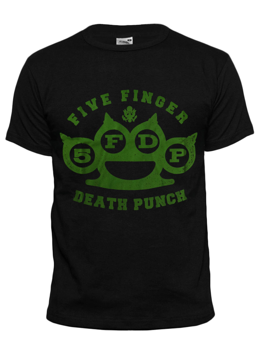 Футболка Five Finger Death Punch - фото 1 - rockbunker.ru