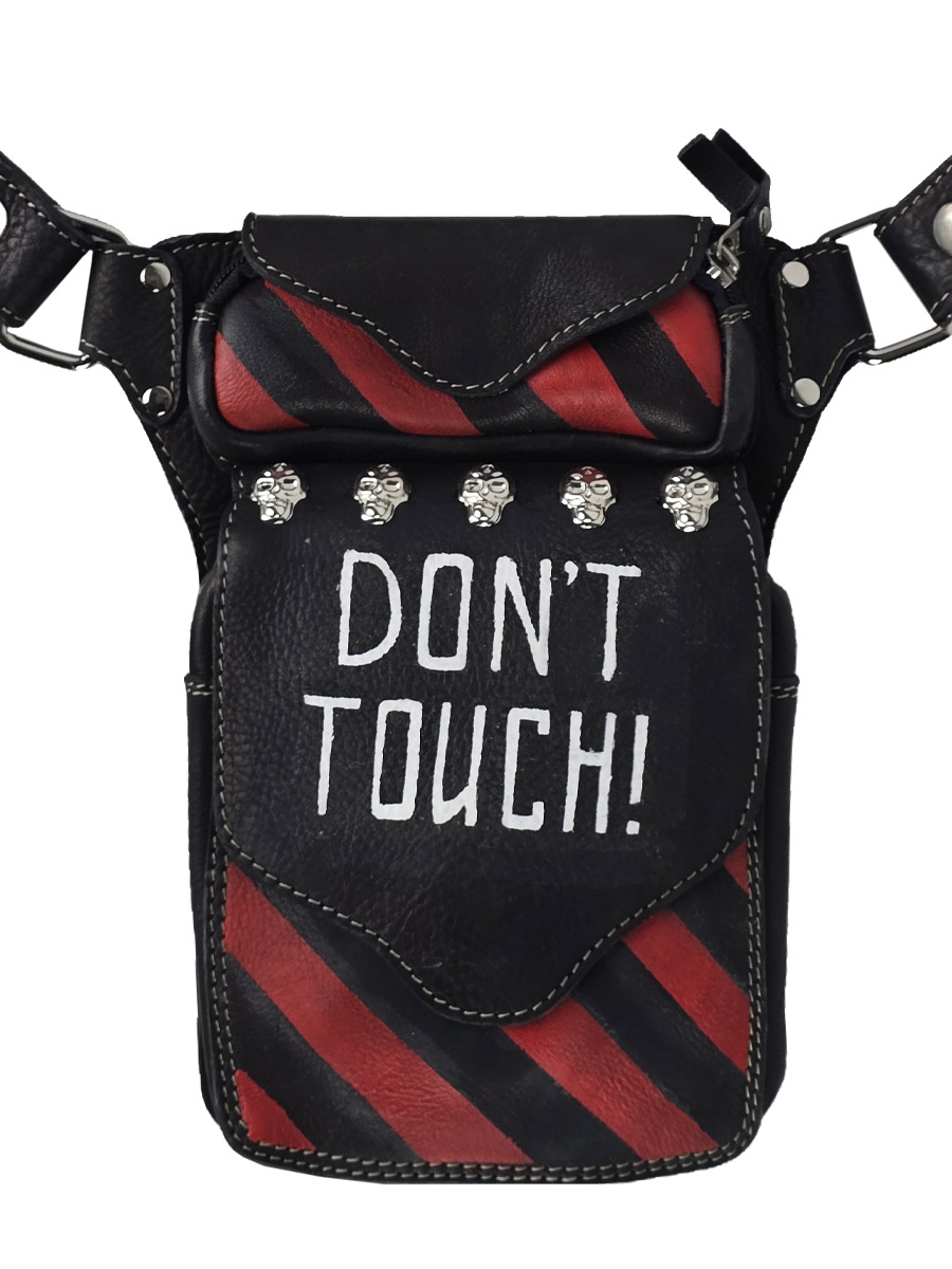 Сумка кастомная Don't Touch! - фото 2 - rockbunker.ru