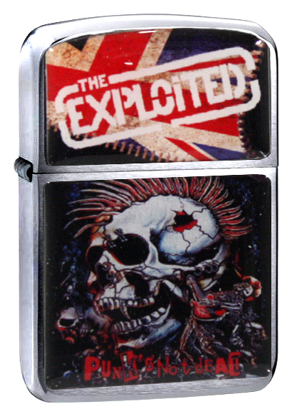 Зажигалка RockMerch The Exploited - фото 1 - rockbunker.ru