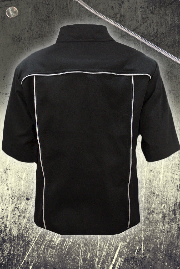 Рубашка Hacker 023 с короткими рукавами - фото 2 - rockbunker.ru