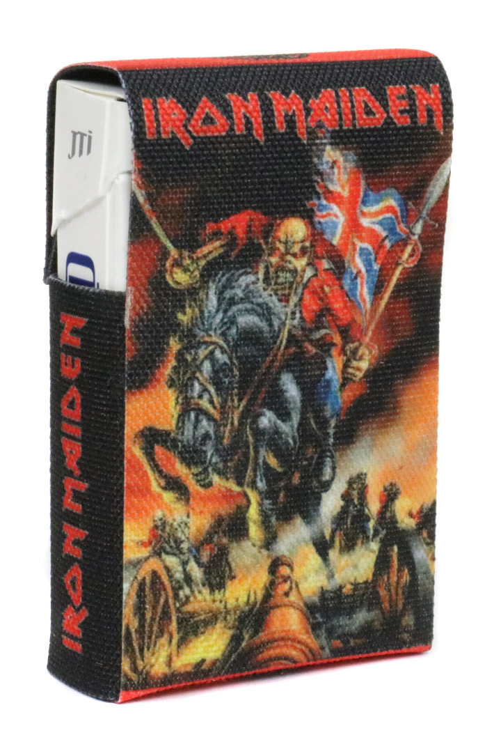 Чехол для сигарет RockMerch Iron Maiden - фото 2 - rockbunker.ru