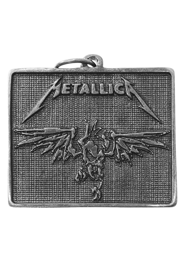 Кулон Metallica серый - фото 1 - rockbunker.ru