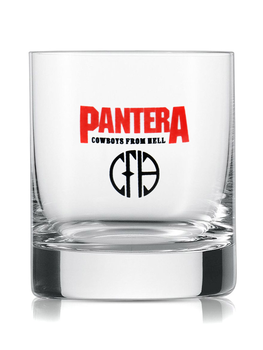 Стакан для виски RockMerch Pantera - фото 1 - rockbunker.ru