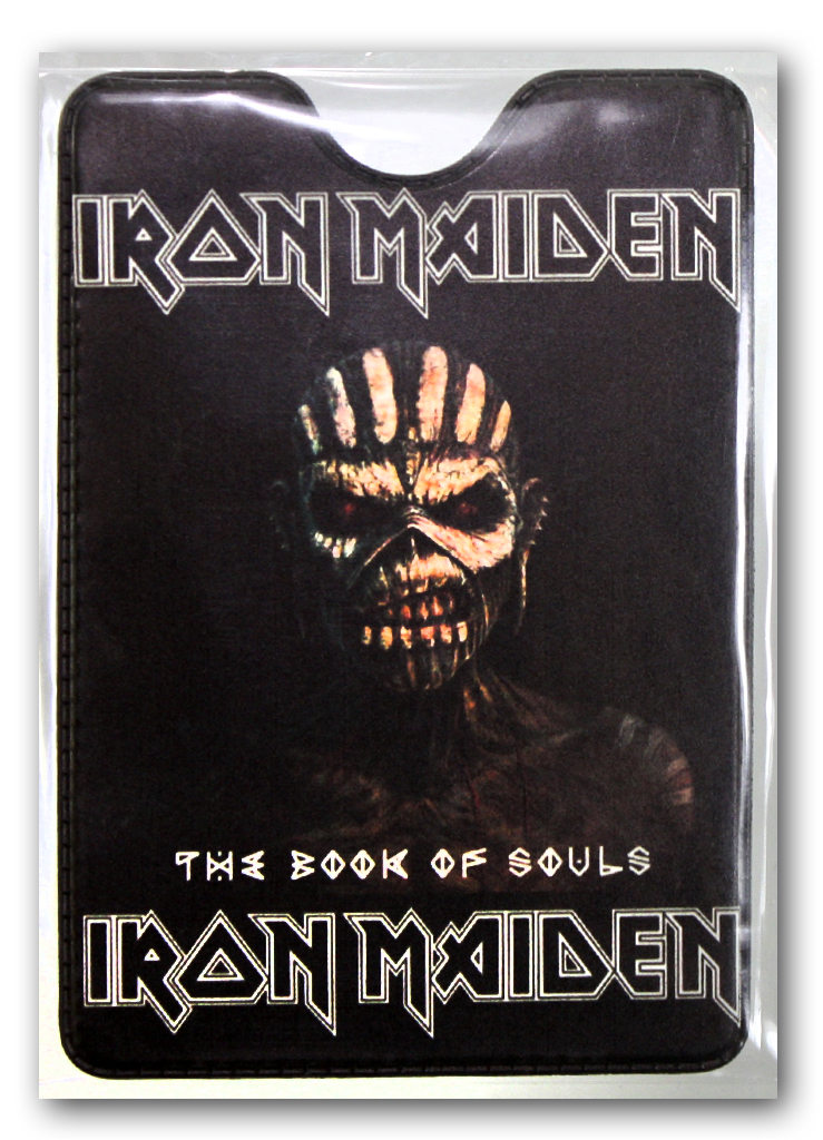 Обложка для проездного RockMerch Iron Maiden The book of souls - фото 2 - rockbunker.ru