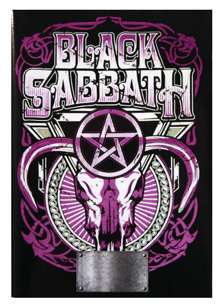 Тетрадь RockMerch Black Sabbath - фото 1 - rockbunker.ru