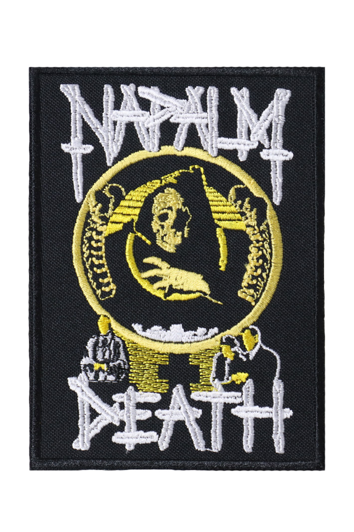 Нашивка Napalm Death - фото 1 - rockbunker.ru