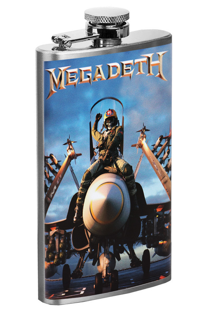 Фляга RockMerch Megadeth - фото 2 - rockbunker.ru
