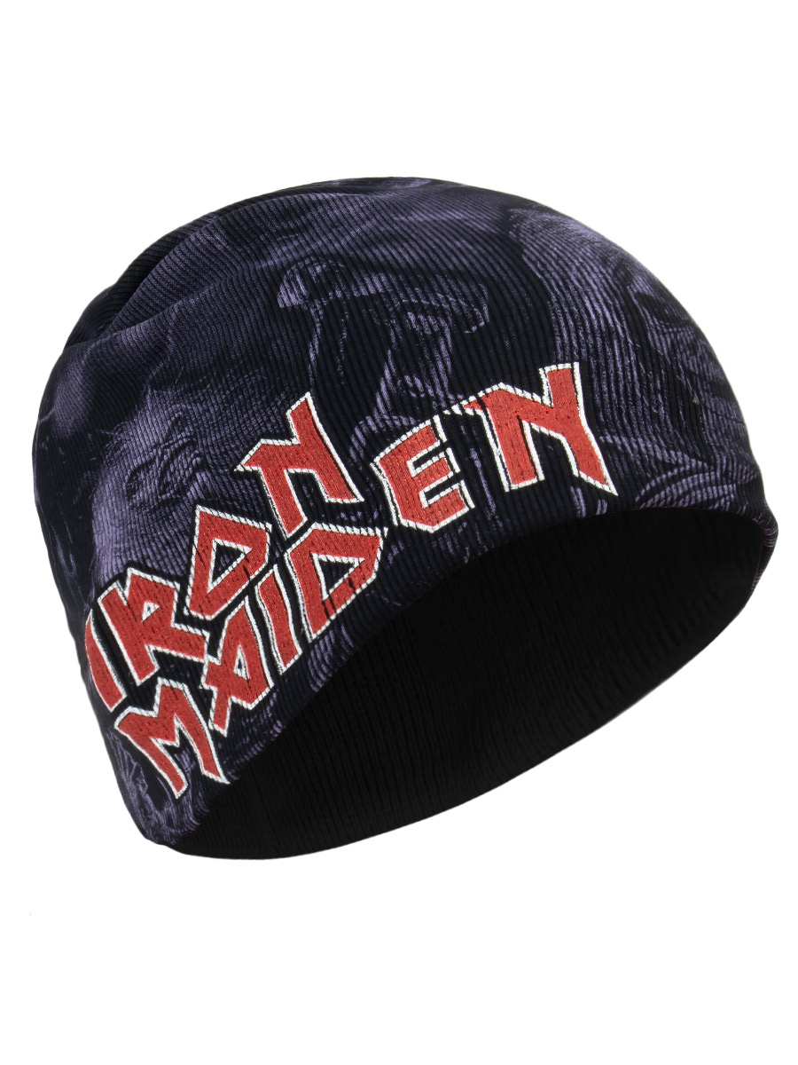 Шапка Iron Maiden - фото 1 - rockbunker.ru