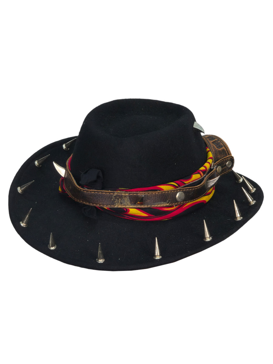 Шляпа кастомная Fire - фото 3 - rockbunker.ru