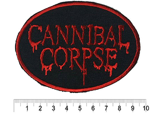 Нашивка Cannibal Corpse - фото 1 - rockbunker.ru