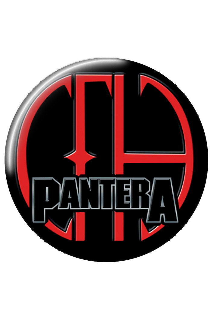 Значок RockMerch Pantera - фото 1 - rockbunker.ru