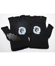 Перчатки без пальцев Ernesto Che Guevara теплые - фото 1 - rockbunker.ru