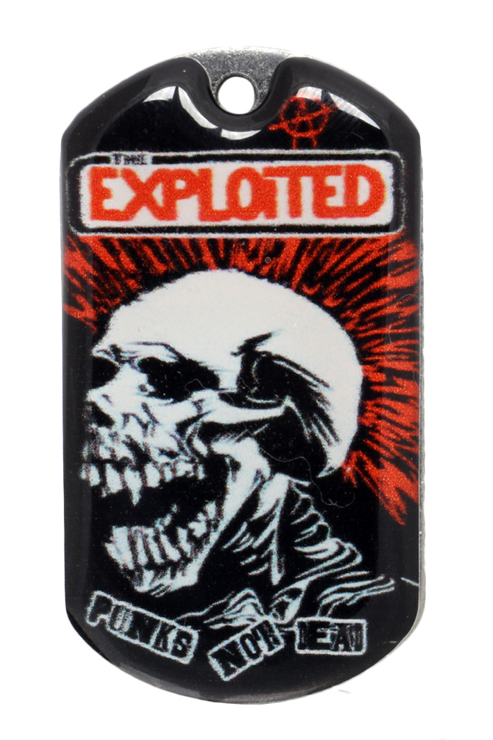 Жетон RockMerch The Exploited - фото 1 - rockbunker.ru